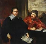 Thomas Wentworth Earl of Strafford with Sir Philip Mainwaring By Van Dyck
