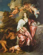 Venetia Stanley Lady Digby as Prudence By Van Dyck