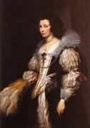 Maria Luigia de Tassis By Van Dyck