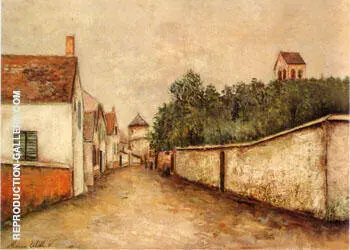 Marizy Sane Genevieve 1910 By Maurice Utrillo