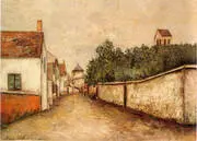 Marizy Sane Genevieve 1910 By Maurice Utrillo
