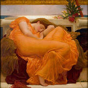 Flaming June c1895 By Frederic Lord Leighton