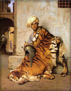 Pelt Merchant of Cairo 1869 By Jean Leon Gerome