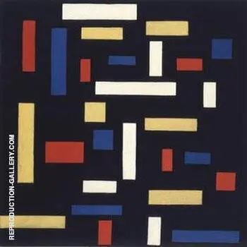 Composition VII The Three Graces By Theo van Doesburg