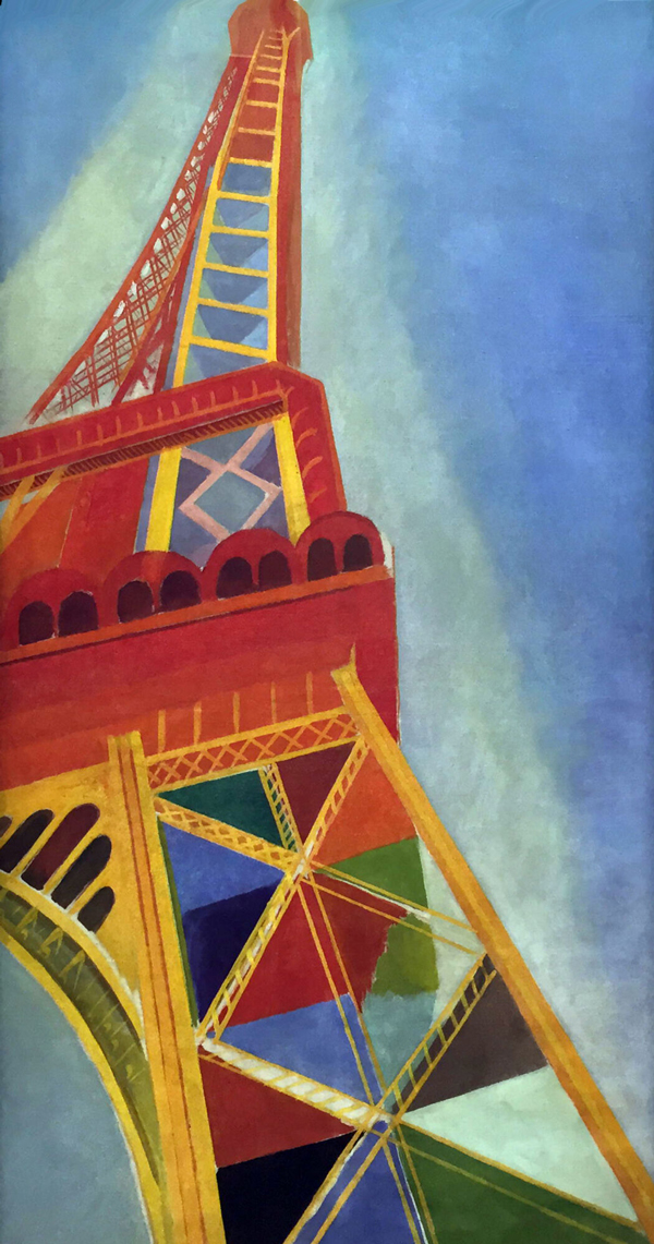 Eiffel Tower 1926 by Robert Delaunay | Oil Painting Reproduction