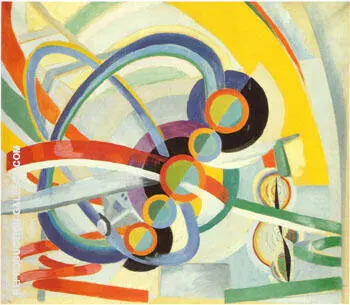 Propeller and Rhythm c1937 By Robert Delaunay