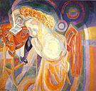 Nude Woman Reading 1915 By Robert Delaunay