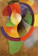 Circular Forms Sun No 2 c1912 By Robert Delaunay