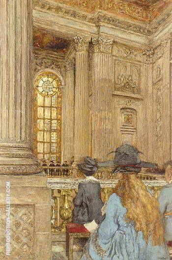 The Chapel at the Chateau de Veisailles c1919 | Oil Painting Reproduction
