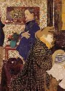 Misia and Vallotton at Villeneuve 1899 By Edouard Vuillard