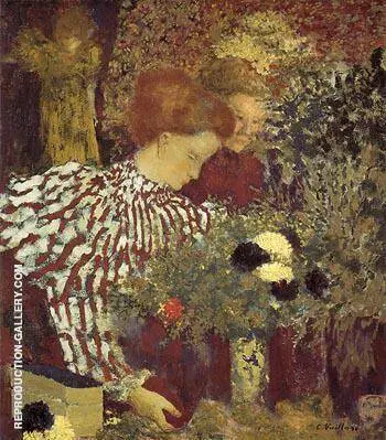 The Striped Biouse 1895 By Edouard Vuillard