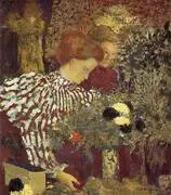 The Striped Biouse 1895 By Edouard Vuillard