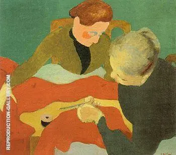 The Dressmakeis 1890 By Edouard Vuillard