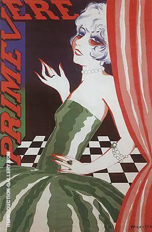 Abstract Speed the Car Has Passed 1913 By Rene Magritte