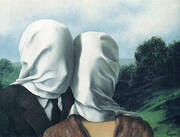 The Lovers 1928 By Rene Magritte