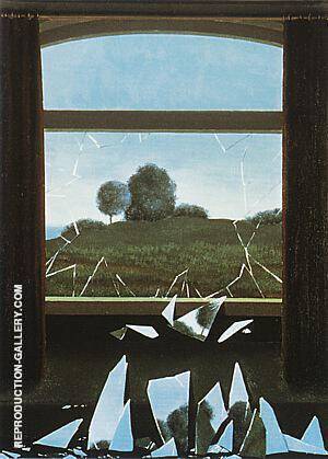 The Key to the Fields 1933 by Rene Magritte | Oil Painting Reproduction