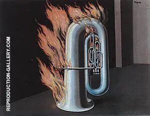 The Discovery of Fire c1934 By Rene Magritte