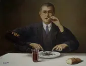 The Magician 1952 By Rene Magritte