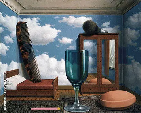 Personal Values c1951 By Rene Magritte