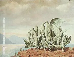 Treasure Island 1942 By Rene Magritte