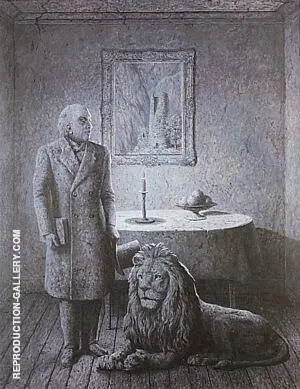 Souvenir of a Journey III 1955 By Rene Magritte