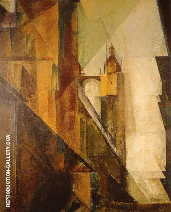 Church of St Mary 1 1929 By Lyonel Feininger