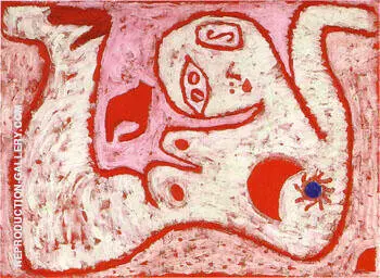 A Woman for Gods 1938 By Paul Klee