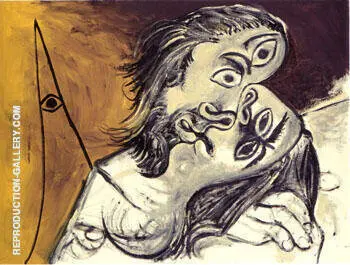 Le Baiser 1969 By Pablo Picasso