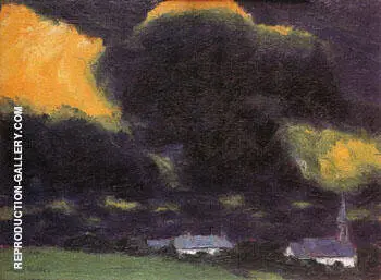 Stormy Landscape 1916 By Emil Nolde