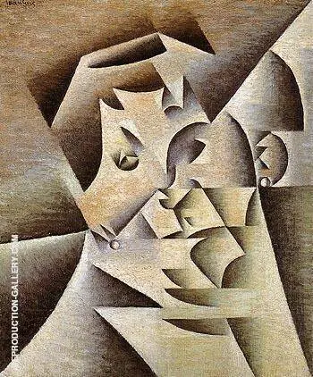 Portrait of the Artist's Mother 1912 By Juan Gris