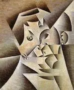 Portrait of the Artist's Mother 1912 By Juan Gris
