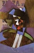 The Bull Fighter 1913 By Juan Gris
