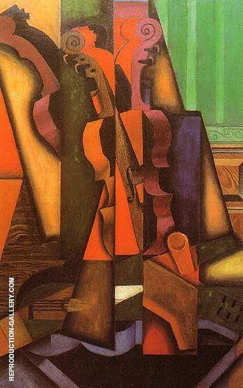 Violin and Guitar 1913 By Juan Gris
