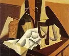 Still Life with White Tablecloth 1916 By Juan Gris