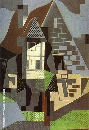 Houses in Beaulieu By Juan Gris