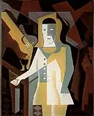 Pierrot 1919 By Juan Gris