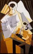 Pierrot 1921 By Juan Gris