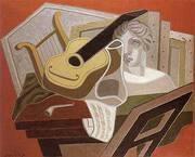 Musicians Table 1926 By Juan Gris