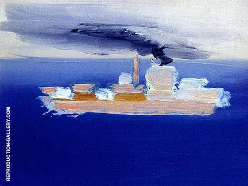 Marine 1954 By Nicolas De Stael