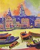 Saint Paul s Cathedral from the Thames 1906 By Andre Derain