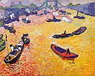 The Port of London 1906 By Andre Derain