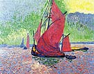The Red Sails 1906 By Andre Derain