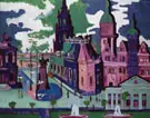View of Dresden Schlossplatz 1926 By Ernst Kirchner