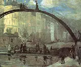 La Villette 1895 By William Glackens