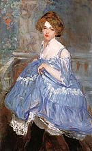 Dancer in blue 1905 By William Glackens