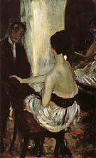 Seated Actress With Mirror 1903 By William Glackens