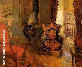 Twenty Three Fifth Avenue Interior 1910 By William Glackens