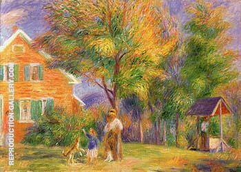 Home in New Hanpshire 1919 by William Glackens | Oil Painting Reproduction