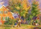 Home in New Hanpshire 1919 By William Glackens
