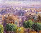 Town of Vence 1925 By William Glackens